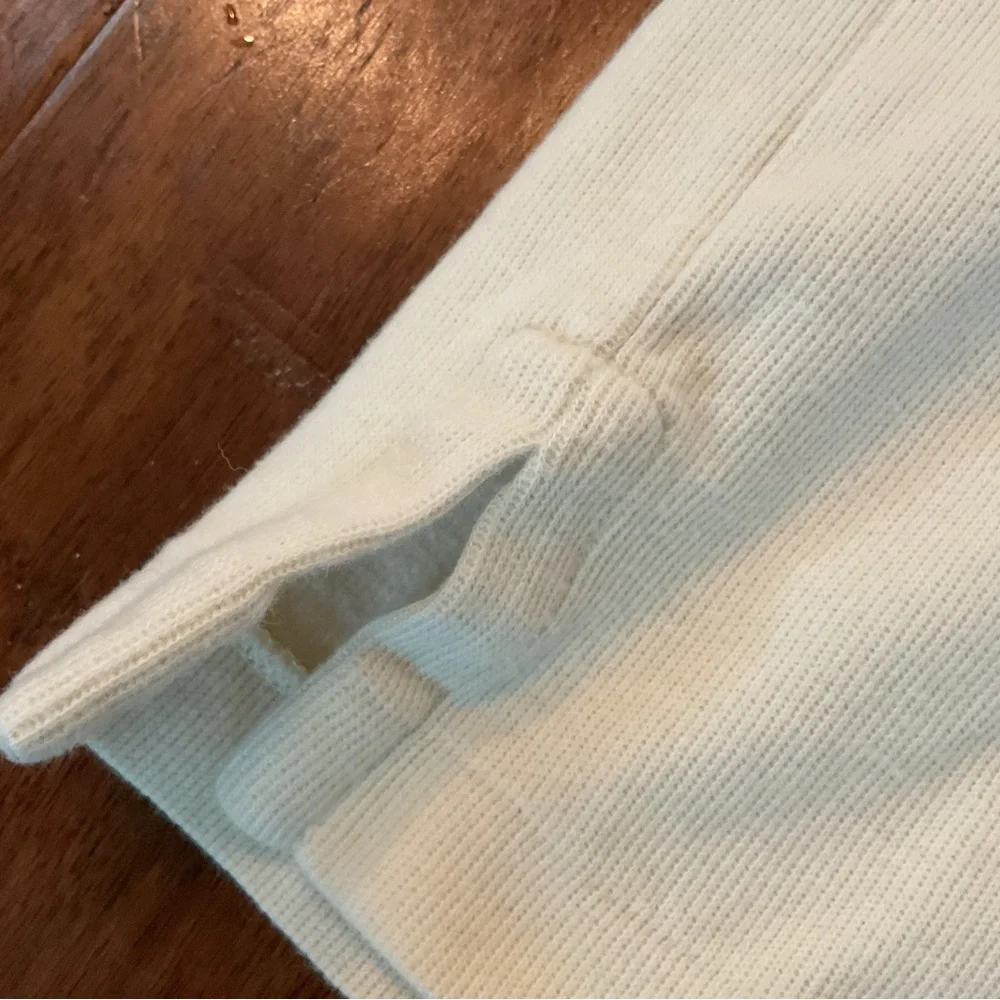 Polo by Ralph Lauren Cream Quarter-Zip Sweater